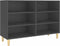 vidaXL - Dressoir - 103,5x35x70 - cm - spaanplaat - grijs