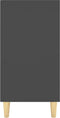 vidaXL - Dressoir - 103,5x35x70 - cm - spaanplaat - grijs