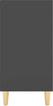 vidaXL - Dressoir - 103,5x35x70 - cm - spaanplaat - grijs