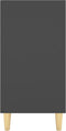 vidaXL - Dressoir - 103,5x35x70 - cm - spaanplaat - grijs