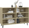 vidaXL - Dressoir - 103,5x35x70 - cm - spaanplaat - sonoma - eikenkleurig