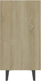 vidaXL - Dressoir - 103,5x35x70 - cm - spaanplaat - sonoma - eikenkleurig