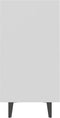vidaXL - Dressoir - 103,5x35x70 - cm - spaanplaat - wit