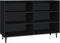 vidaXL - Dressoir - 103,5x35x70 - cm - spaanplaat - zwart