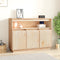 vidaXL - Dressoir - 104,5x34x80 - cm - massief - grenenhout