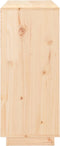 vidaXL - Dressoir - 104,5x34x80 - cm - massief - grenenhout