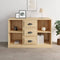 vidaXL - Dressoir - 104,5x35,5x67,5 - cm - bewerkt - hout - sonoma - eikenkleurig