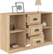 vidaXL - Dressoir - 104,5x35,5x67,5 - cm - bewerkt - hout - sonoma - eikenkleurig