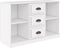 vidaXL - Dressoir - 104,5x35,5x67,5 - cm - bewerkt - hout - wit