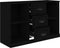 vidaXL - Dressoir - 104,5x35,5x67,5 - cm - bewerkt - hout - zwart