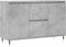 vidaXL - Dressoir - 104x35x70 - cm - bewerkt - hout - betongrijs