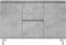vidaXL - Dressoir - 104x35x70 - cm - bewerkt - hout - betongrijs