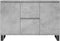 vidaXL - Dressoir - 104x35x70 - cm - bewerkt - hout - betongrijs