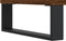 vidaXL - Dressoir - 104x35x70 - cm - bewerkt - hout - bruin - eikenkleur