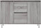 vidaXL - Dressoir - 104x35x70 - cm - bewerkt - hout - grijs - sonoma - eikenkleurig