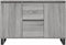 vidaXL - Dressoir - 104x35x70 - cm - bewerkt - hout - grijs - sonoma - eikenkleurig
