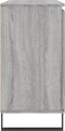 vidaXL - Dressoir - 104x35x70 - cm - bewerkt - hout - grijs - sonoma - eikenkleurig