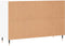 vidaXL - Dressoir - 104x35x70 - cm - bewerkt - hout - hoogglans - wit