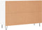 vidaXL - Dressoir - 104x35x70 - cm - bewerkt - hout - hoogglans - wit