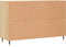 vidaXL - Dressoir - 104x35x70 - cm - bewerkt - hout - sonoma - eikenkleurig