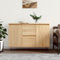 vidaXL - Dressoir - 104x35x70 - cm - bewerkt - hout - sonoma - eikenkleurig