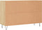 vidaXL - Dressoir - 104x35x70 - cm - bewerkt - hout - sonoma - eikenkleurig