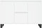 vidaXL - Dressoir - 104x35x70 - cm - bewerkt - hout - wit