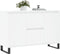 vidaXL - Dressoir - 104x35x70 - cm - bewerkt - hout - wit