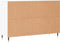 vidaXL - Dressoir - 104x35x70 - cm - bewerkt - hout - wit