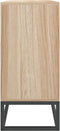 vidaXL - Dressoir - 105x30x65 - cm - bewerkt - hout
