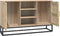 vidaXL - Dressoir - 105x30x65 - cm - bewerkt - hout