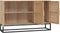 vidaXL - Dressoir - 105x30x65 - cm - bewerkt - hout