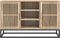 vidaXL - Dressoir - 105x30x65 - cm - bewerkt - hout