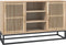 vidaXL - Dressoir - 105x30x65 - cm - bewerkt - hout