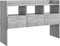 vidaXL - Dressoir - 105x30x70 - cm - bewerkt - hout - betongrijs