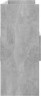 vidaXL - Dressoir - 105x30x70 - cm - bewerkt - hout - betongrijs