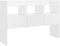vidaXL - Dressoir - 105x30x70 - cm - bewerkt - hout - hoogglans - wit