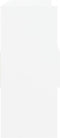 vidaXL - Dressoir - 105x30x70 - cm - bewerkt - hout - wit