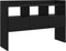vidaXL - Dressoir - 105x30x70 - cm - bewerkt - hout - zwart