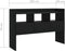 vidaXL - Dressoir - 105x30x70 - cm - bewerkt - hout - zwart