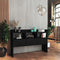 vidaXL - Dressoir - 105x30x70 - cm - bewerkt - hout - zwart
