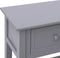 vidaXL - Dressoir - 108x30x76 - cm - massief - paulowniahout - grijs