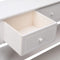 vidaXL - Dressoir - 108x30x76 - cm - massief - paulowniahout - wit