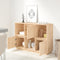 vidaXL - Dressoir - 110,5x35x80 - cm - massief - grenenhout