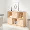 vidaXL - Dressoir - 110,5x35x80 - cm - massief - grenenhout