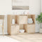 vidaXL - Dressoir - 110,5x35x80 - cm - massief - grenenhout