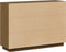 vidaXL - Dressoir - 110,5x35x80 - cm - massief - grenenhout - honingbruin