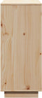 vidaXL - Dressoir - 110,5x35x80 - cm - massief - grenenhout