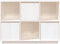 vidaXL - Dressoir - 110,5x35x80 - cm - massief - grenenhout - wit