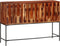 vidaXL - Dressoir - 110x28x76 - cm - massief - acaciahout
